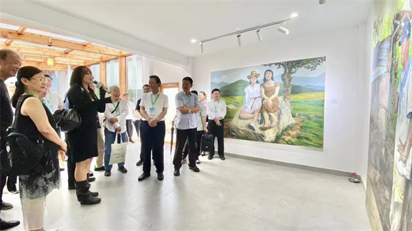 5.安徽巢湖經開區:辦「再回故里 相聚半湯——海內外藝術家交流聯展」.jpg