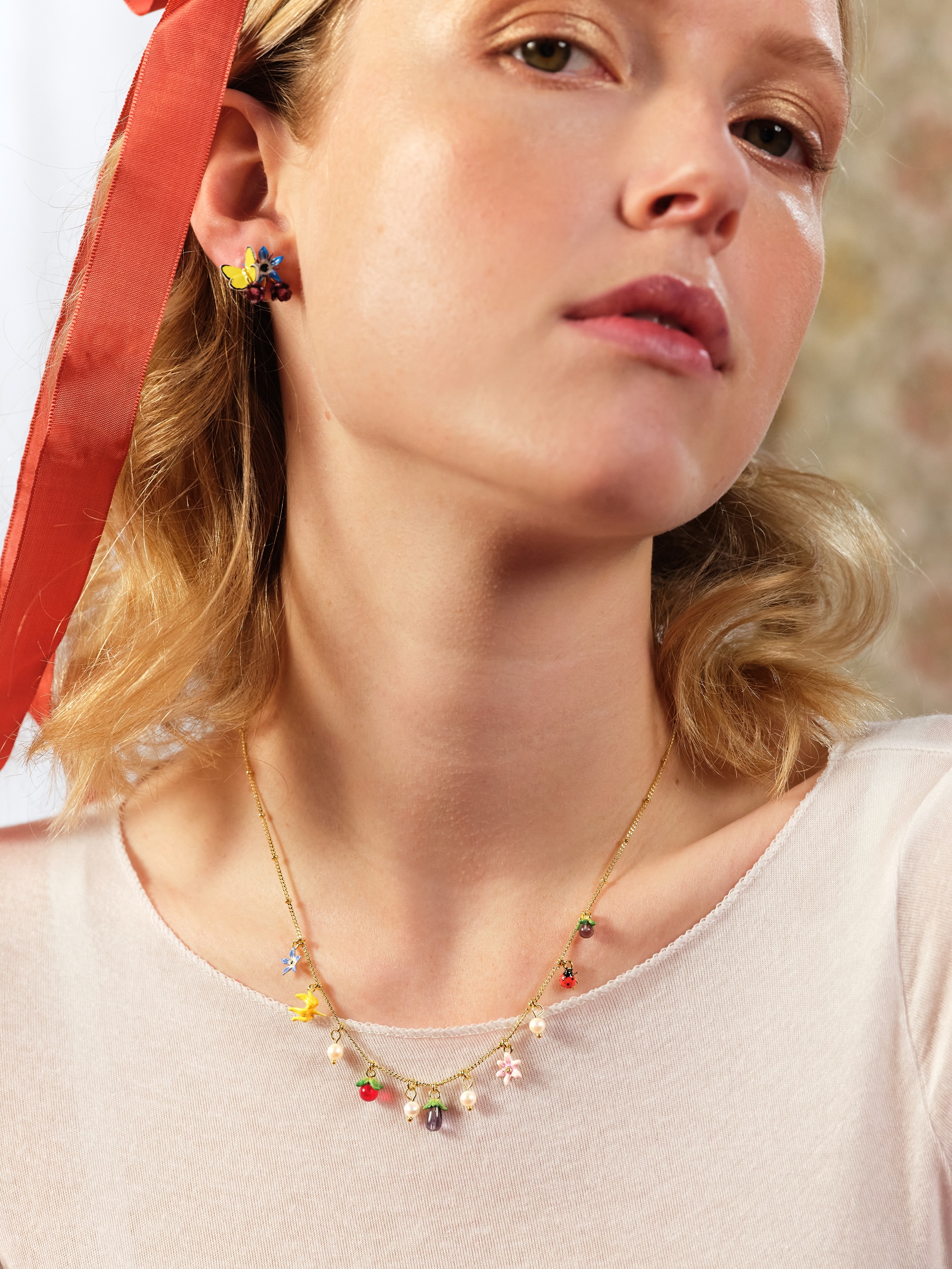 WONDERFUL VEGETABLE GARDEN AND MOTHER-OF PEARL CHARM NECKLACE_4_$1540.jpg