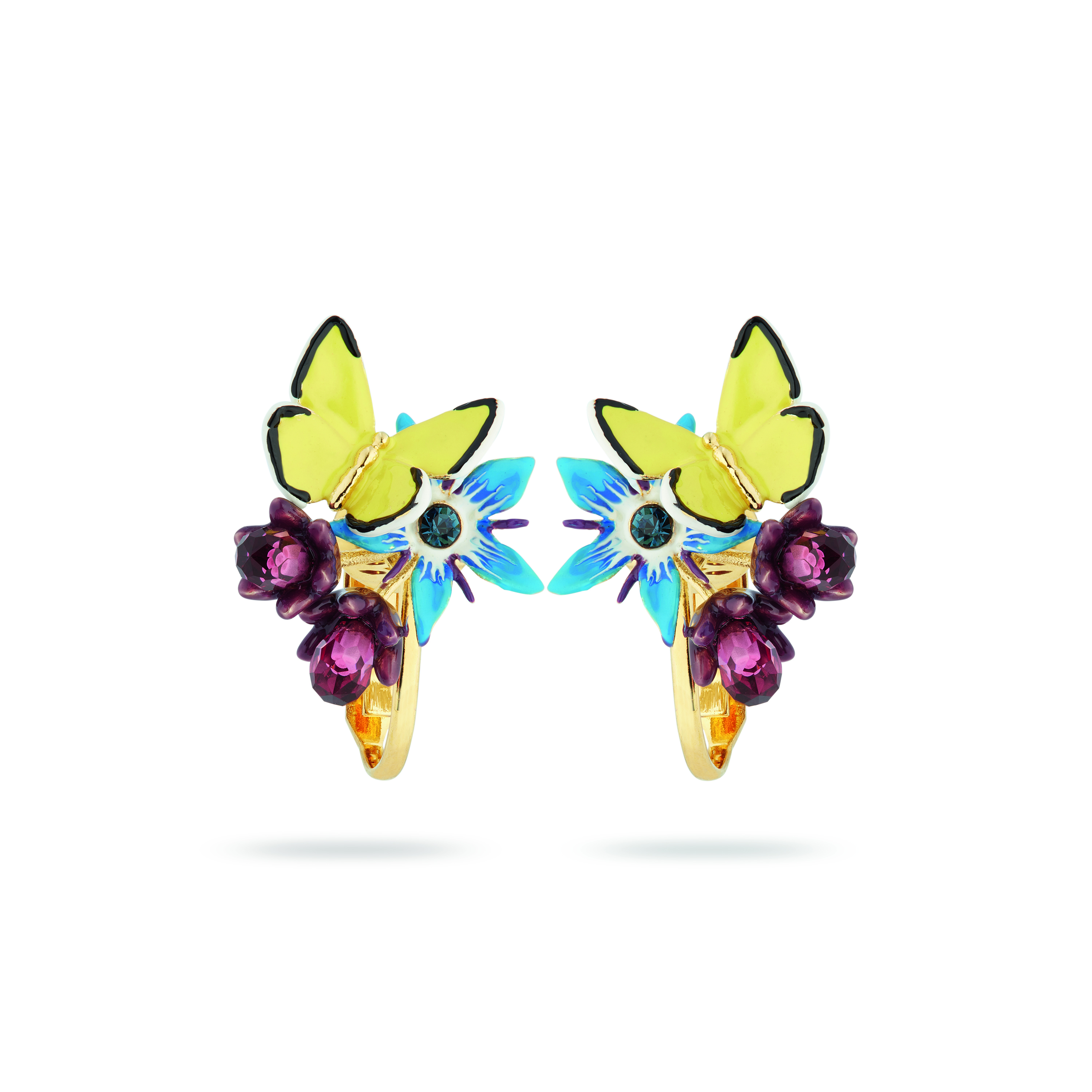 BLUE FLOWER AND YELLOW BUTTERFLY CLIP-ON EARRINGS_1_$1460.jpg