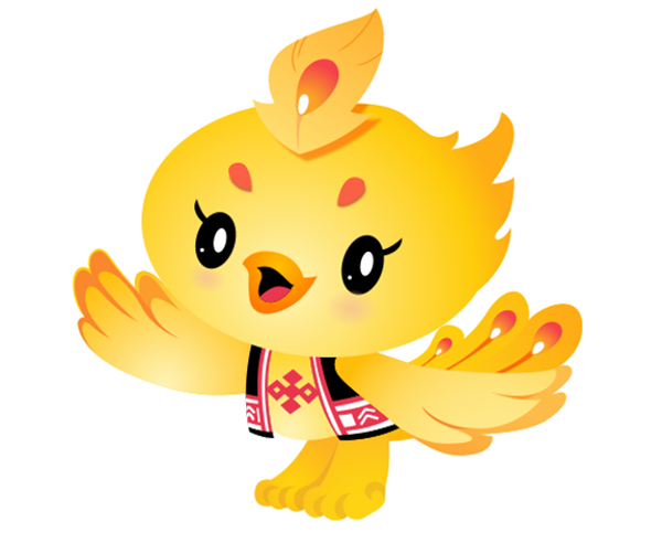 圖1 海南省第七屆少數民族運動會吉祥物「阿吉」.jpg