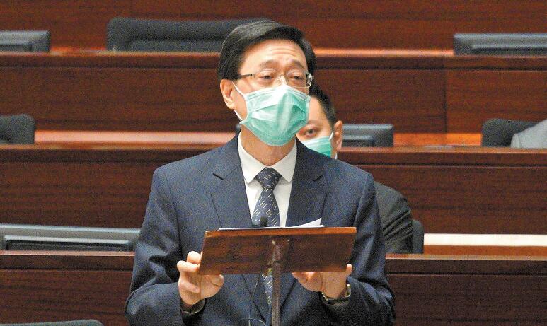 減警隊預算勢削港治安 李家超直斥有議員撐暴