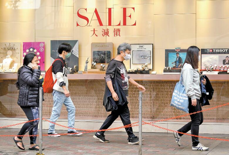 本港3月零售大跌42%