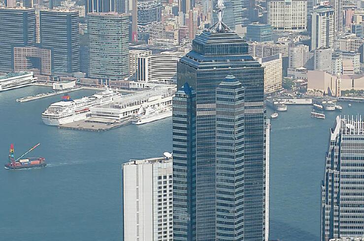 中環中心呎租跌至55元 創4年新低