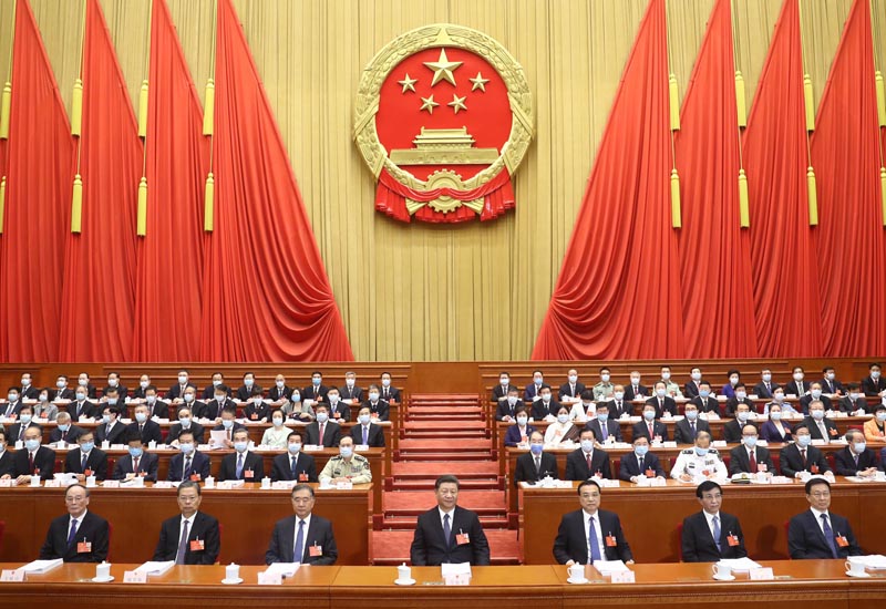 全國人大會議開幕 李克強作政府工作報告 維護國安落實憲制責任 建立健全特區法制機制