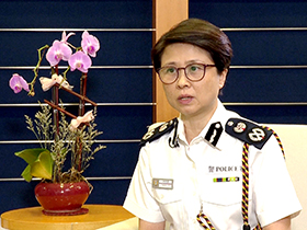 擔當警隊國安處首任長官感無比光榮 劉賜蕙：意識到肩上重任