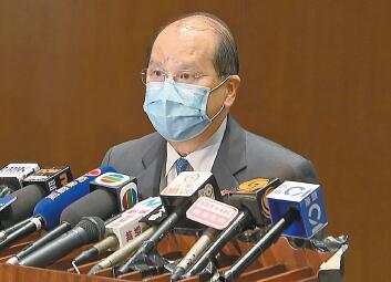 張建宗批評美違反國際法 港將全面配合中央反制