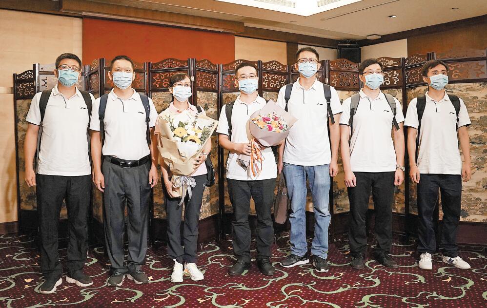 內地先遣隊抵港戰疫 即與港府、中聯辦對接工作 冀大幅提升檢測能力
