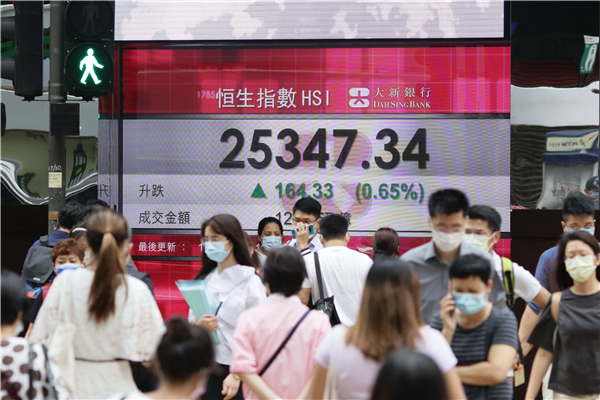 人行放水港股反覆向上 恒指新貴表現參差