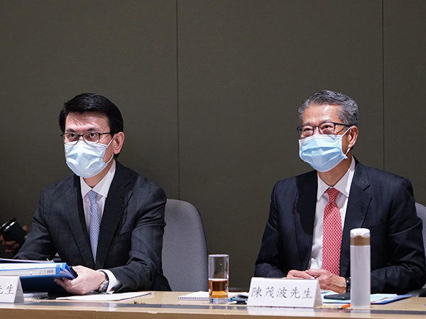 港金融體系高度抗震 陳茂波：善用金融中心地位助力國家戰略