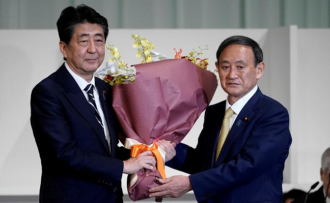 菅義偉當選自民黨總裁 本周將接替安倍成日本新首相