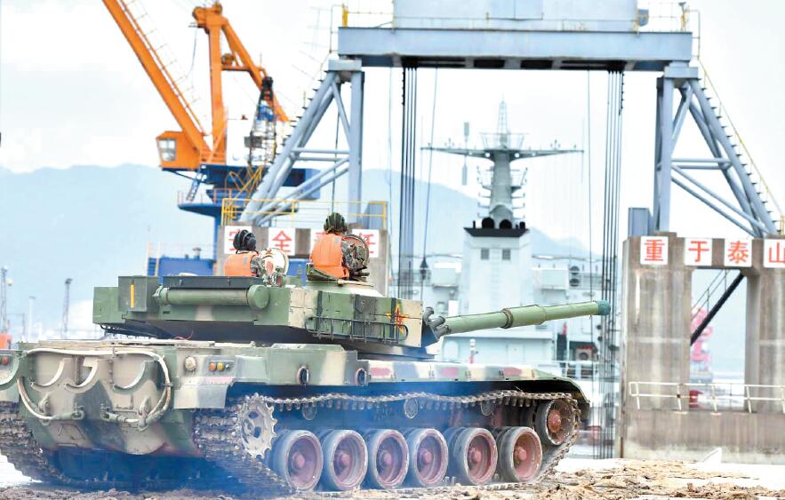 解放軍今起在黃海實彈射擊