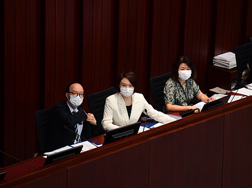 立會展開新會期 兩委員會選舉順利 李慧琼陳健波分任內會財會主席
