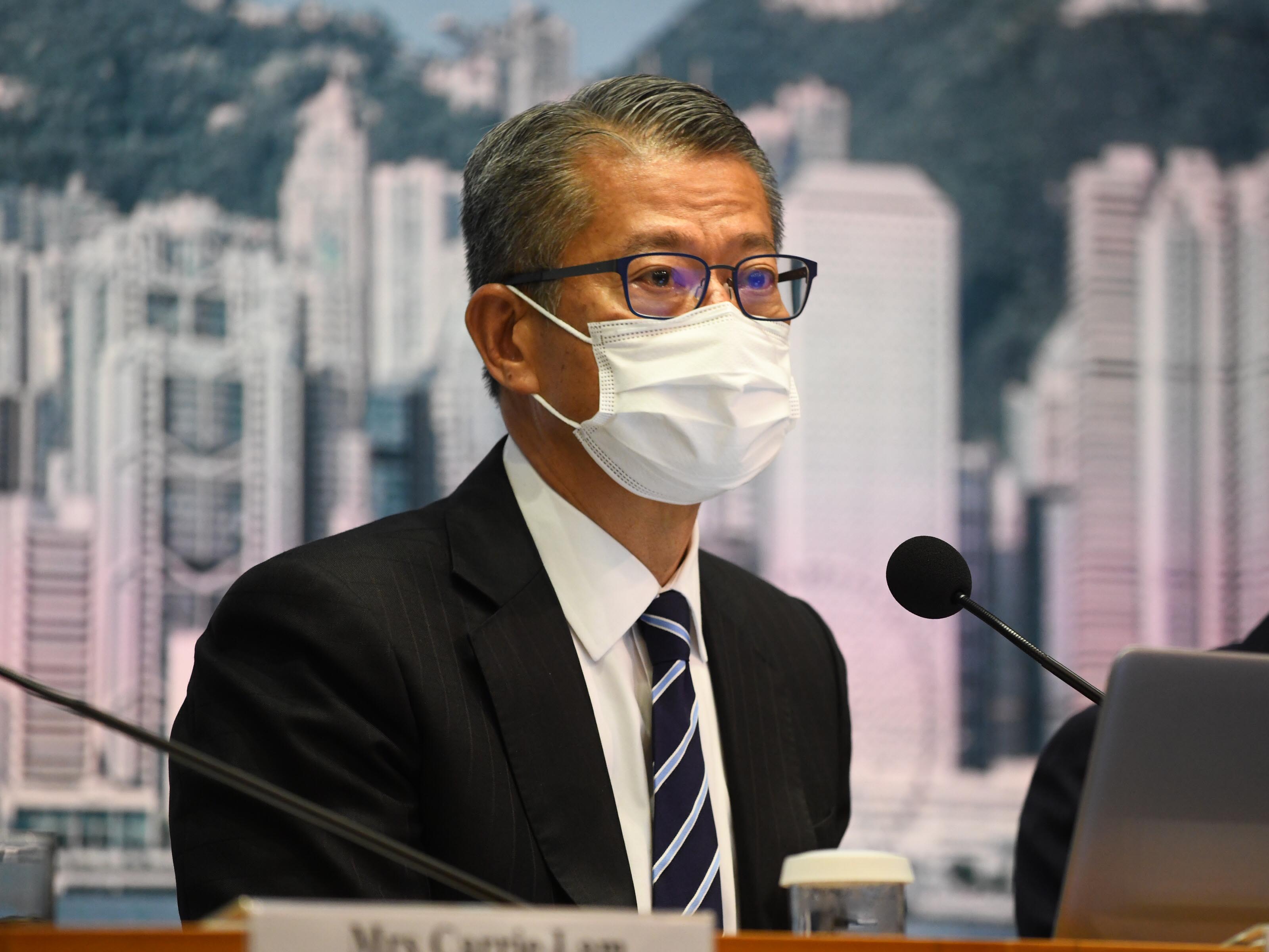 財爺冀加快重啟經濟速度 夥拍大灣區緊扣內循環