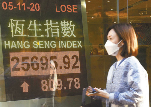 新經濟股連破頂挾升港股 憧憬白宮易主股市漲聲不斷