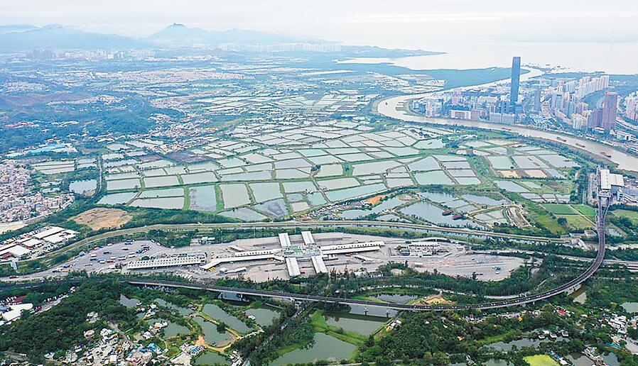 深港科創合作區「一區兩園」
