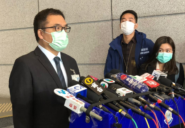 警拘8男涉中大港獨遊行 僅1人為校內生 顯黑暴騎劫校園