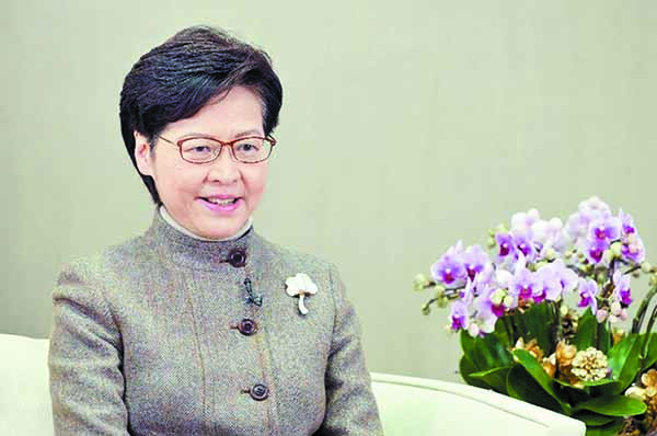 料疫苗帶動下半年經濟復蘇 林鄭：疫後港迎巨大機遇