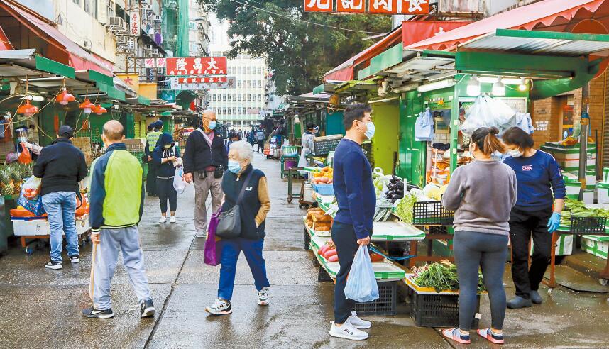 佐敦解封區內市民稱安心