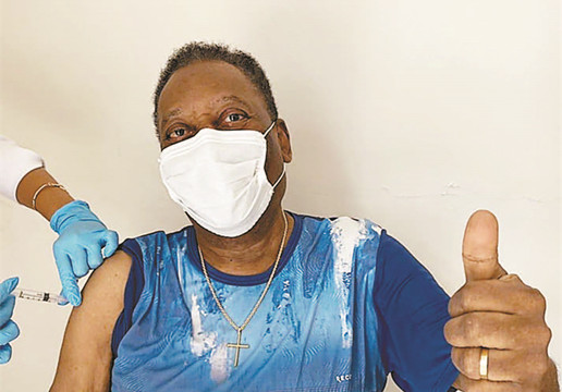 球王接種中國疫苗讚好 科興疫苗料6月前產能達20億劑