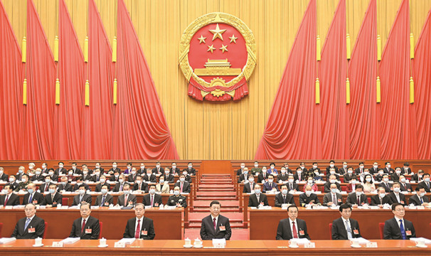 全國人大會議開幕 李克強作政府工作報告 全面準確貫徹一國兩制 完善特區相關制度機制