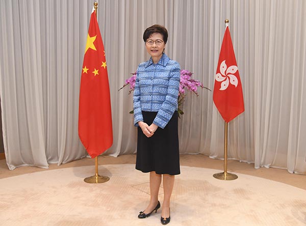 林鄭接受商報專訪：完善選制本地工作 親自督導全面推進