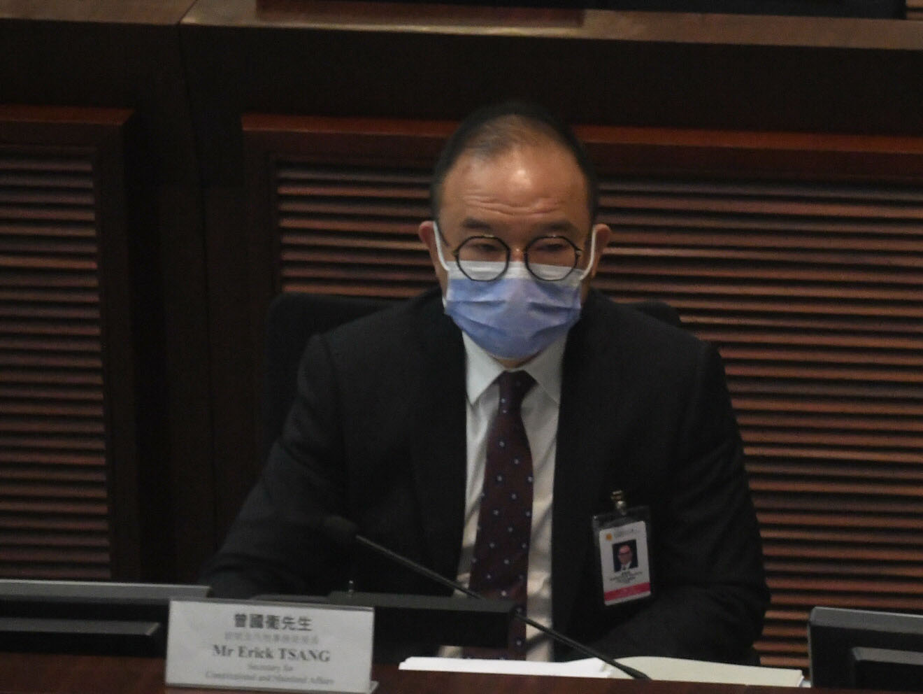 立會完善選制小組委員會首次開會 曾國衛：選制缺失不得不改