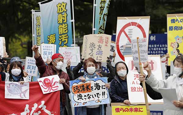 一意孤行 一倒了之 日決定福島核污水排大海
