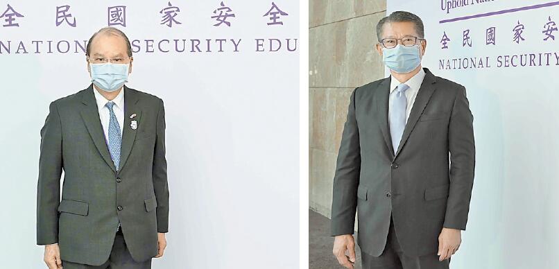 兩司長同聲指國安法除障 港邁向大治打拼經濟