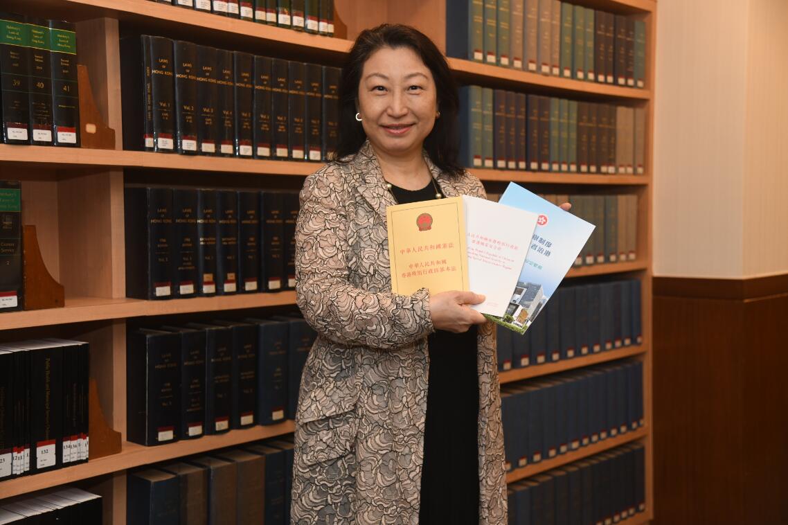 律政司司長鄭若驊接受商報專訪  國安法讓香港重樹法治