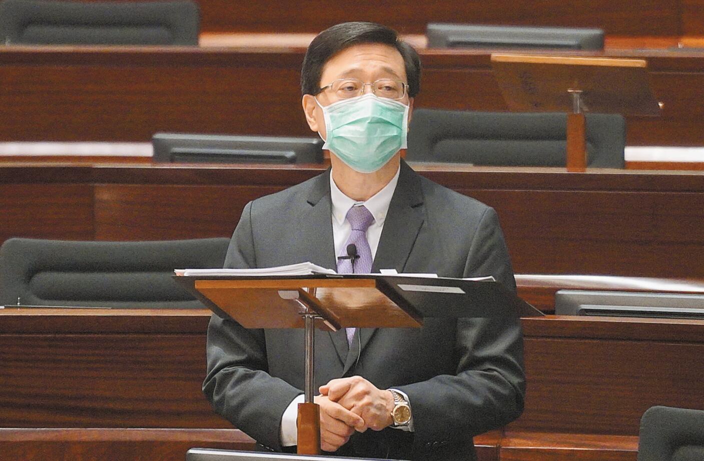 李家超批有法律背景人士胡言 淡化恐怖活動是「千古罪人」