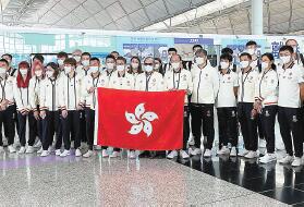 東奧港代表團昂揚出發