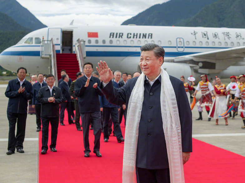 習近平赴藏考察 強調長治久安和高質量發展