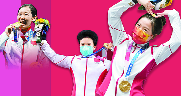 中國隊日奪三冠 楊倩射落東奧首金