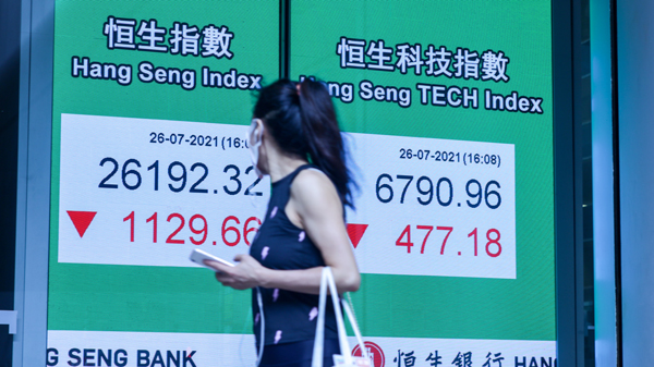 監管發酵  市場深調   恒指急瀉1129點爆小股災