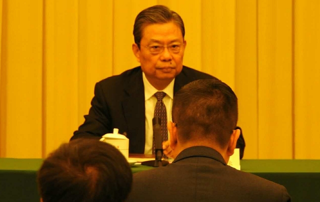 中共中央政治局常委趙樂際出席全國政協港澳聯組會議