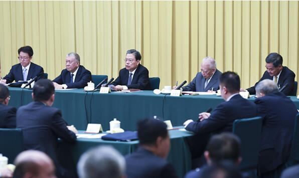 趙樂際出席全國政協港澳委員聯組會：在新時代推動港澳融入國家發展大局