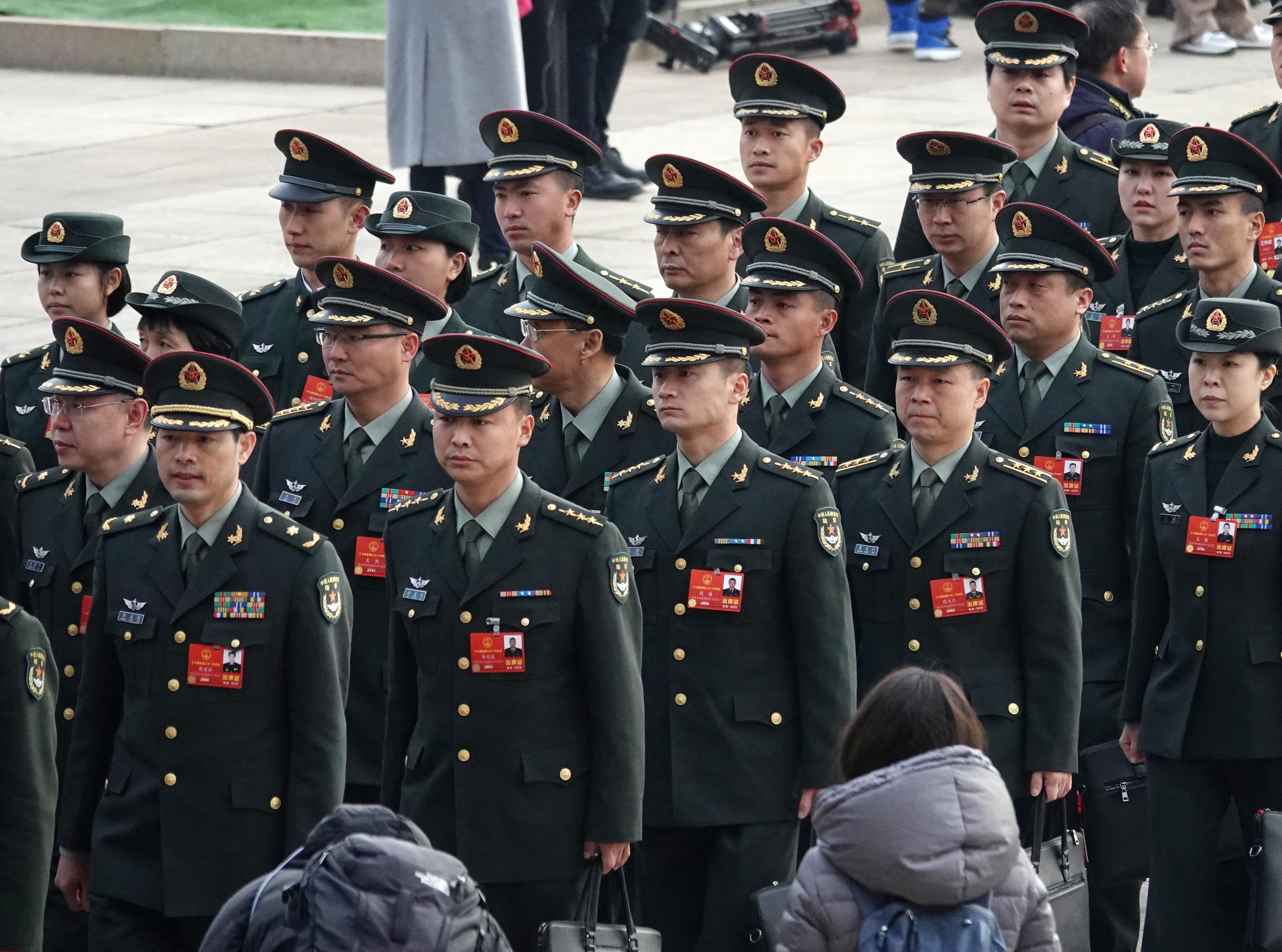 中國今年軍費增8.1%