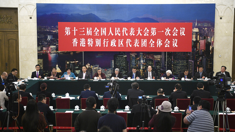 【聚焦】港代委员为粤港澳大湾区建言献策