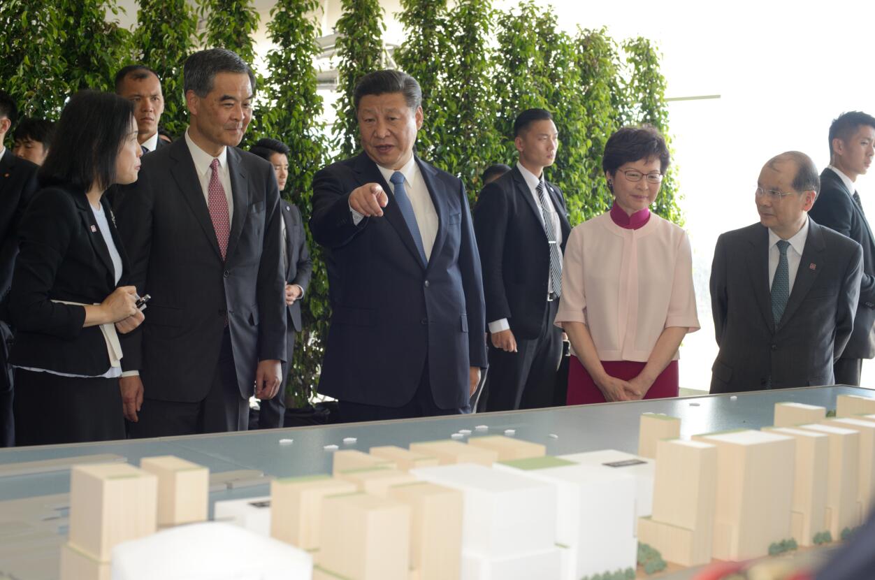 習主席一年來關心香港大事記