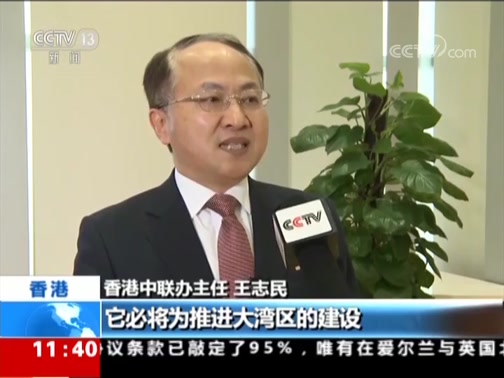 王志民：港珠澳大橋加速粤港澳大灣區发展