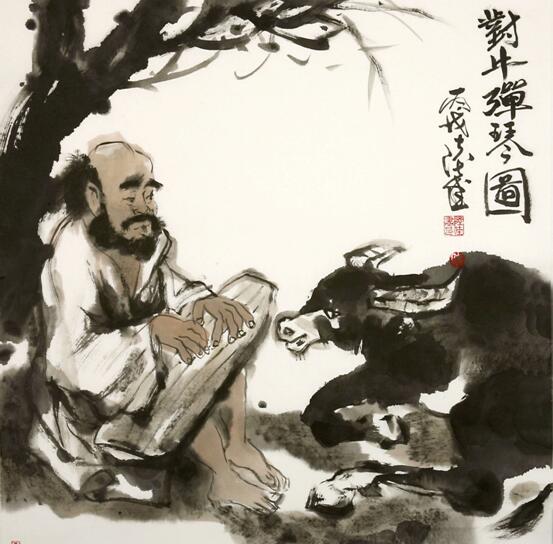 粤韵南风 陆佳水墨作品展开幕