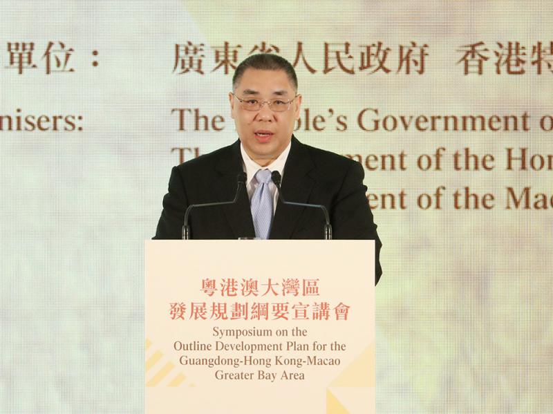 崔世安：「一國兩制」是灣區最大優勢