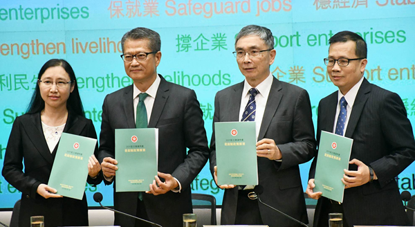 【財政預算案】陳茂波：派糖逾400億 紓困比例不算低