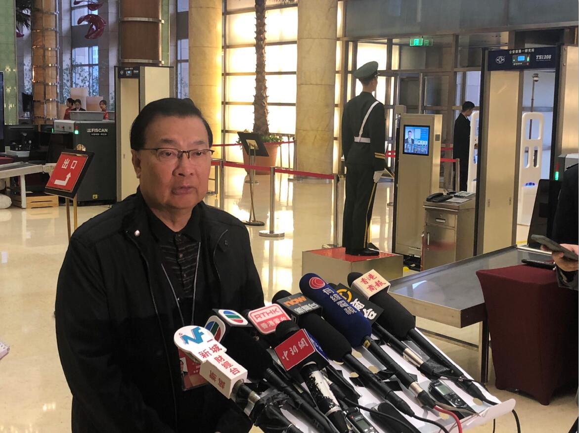 譚耀宗：港代港委聚焦大灣區