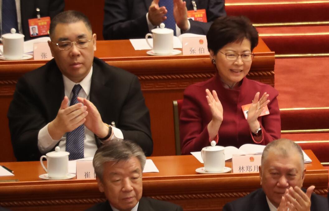 林鄭接受央视专访 香港將成大灣區高新技術產業融資中心