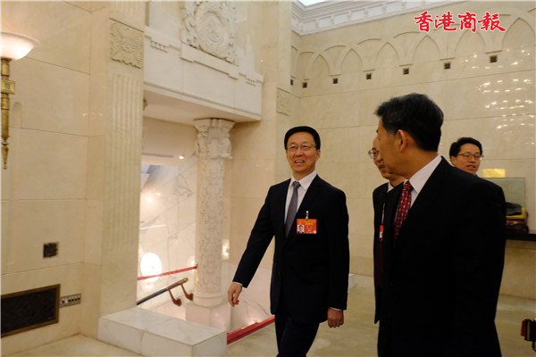 【今日会图】韩正听取香港团审议，看看商报记者拍下的镜头！