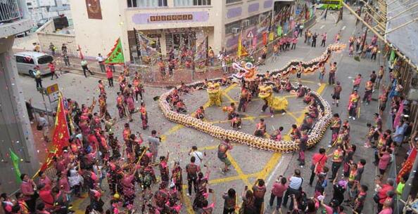 坑尾村逾半世紀 再見新金龍巡遊 屏山鄉舞龍賀天后誕