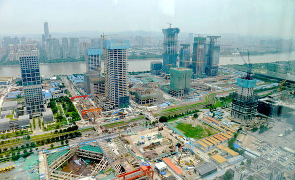 從45層大廈俯瞰琶洲 記者探訪大灣區數字經濟新高地