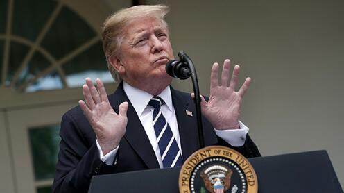 特朗普称美国无需向中东增兵