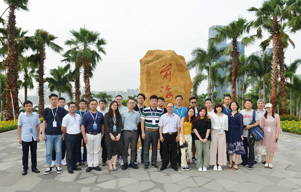 「灣區行」採訪團走進前海 品味大灣區最濃縮最核心新引擎